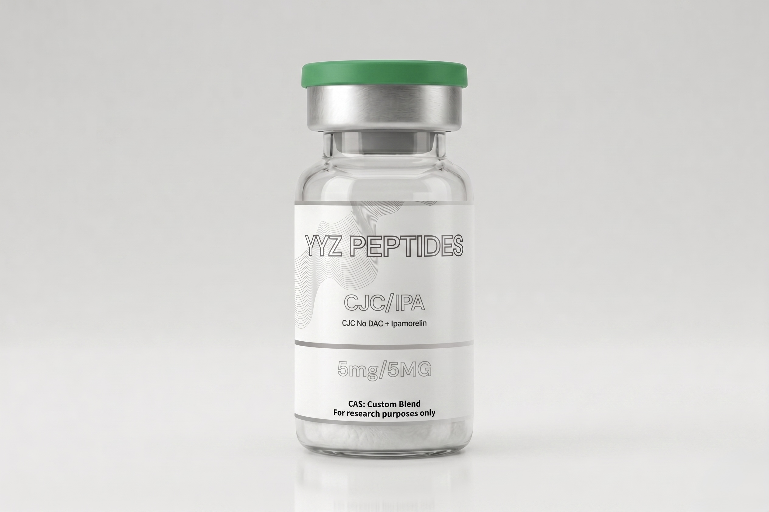 CJC-1295 No DAC + Ipamorelin 5mg/5mg vial