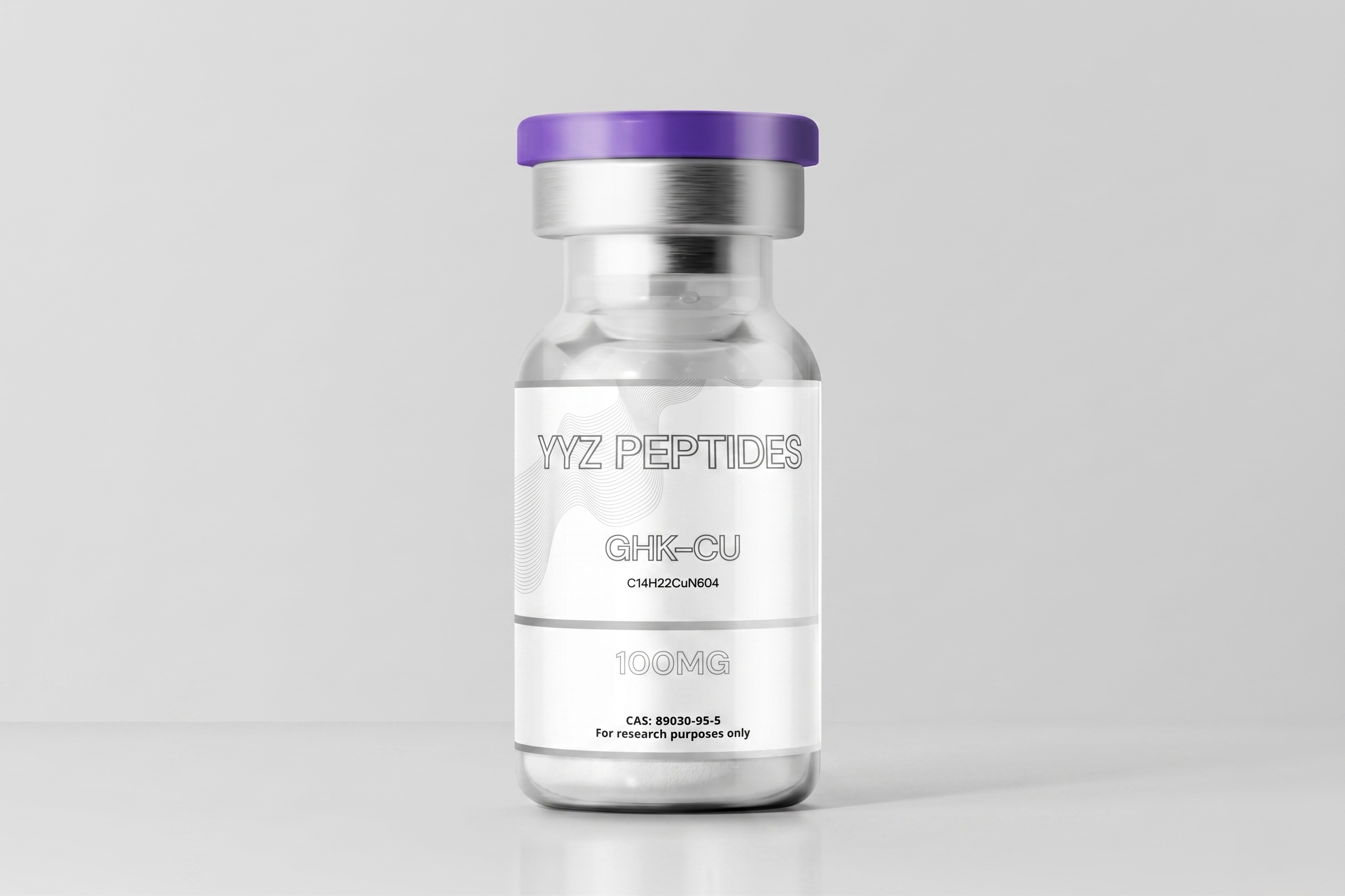 YYZ Peptides GHK-Cu vial